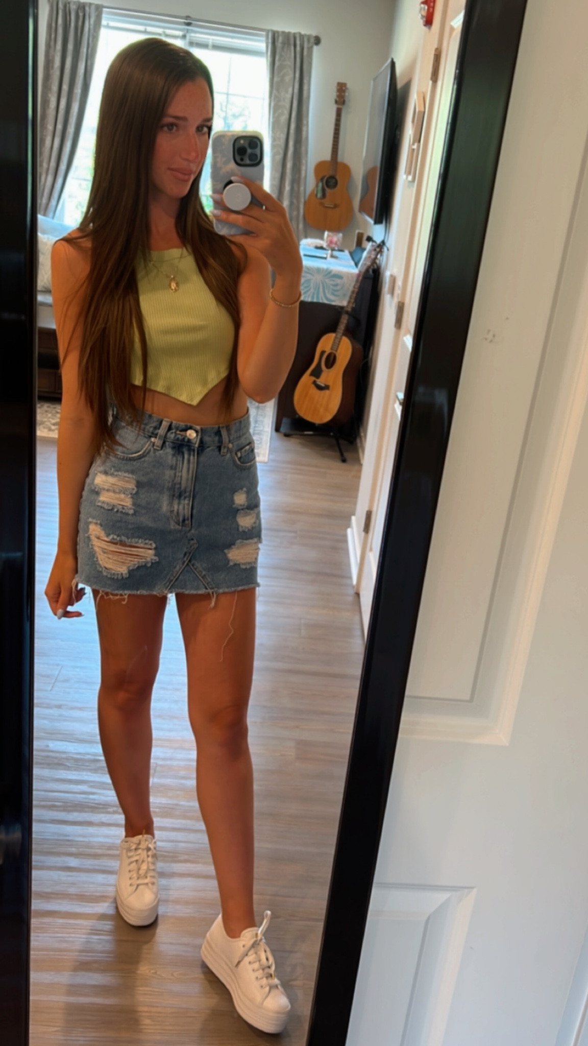 Perfect day for a mini skirt! Use my coupon code Joanna01 to get 15% off this look 💚

#LTKtravel #LTKsalealert #LTKunder50