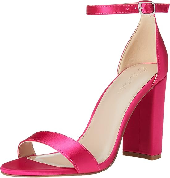 The Drop Women's Rebecca Strappy High Block-Heel Sandal Heeled | Amazon (US)