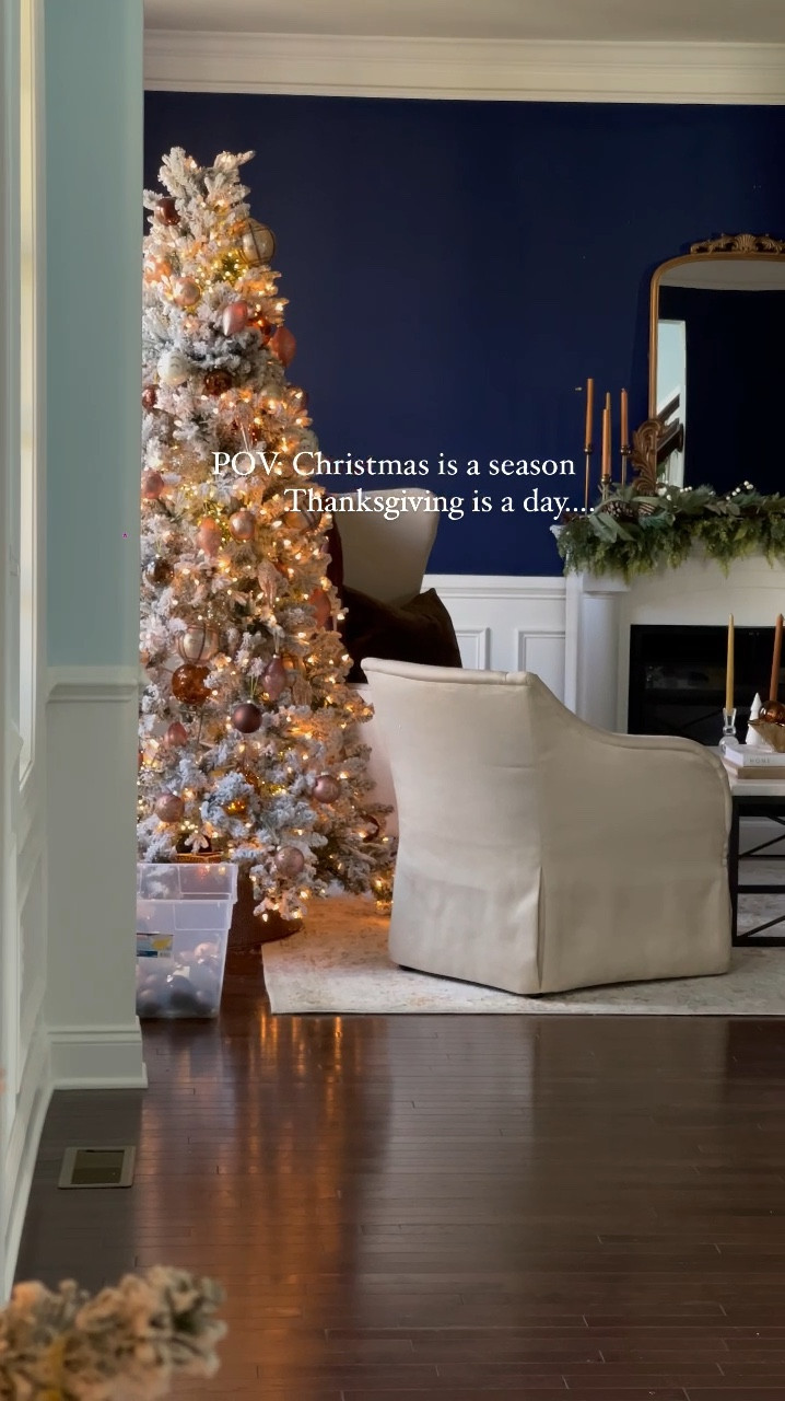 Holiday tree trimming.

#LTKSeasonal #LTKHoliday #LTKParties