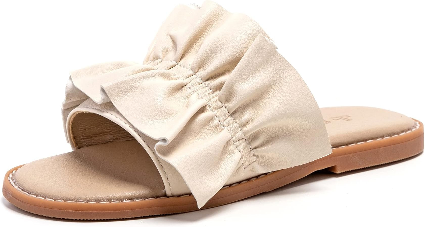 THEE BRON Girls Cute Slip-On Slippers Stylish Sandals for Toddlers & Kids | Amazon (US)