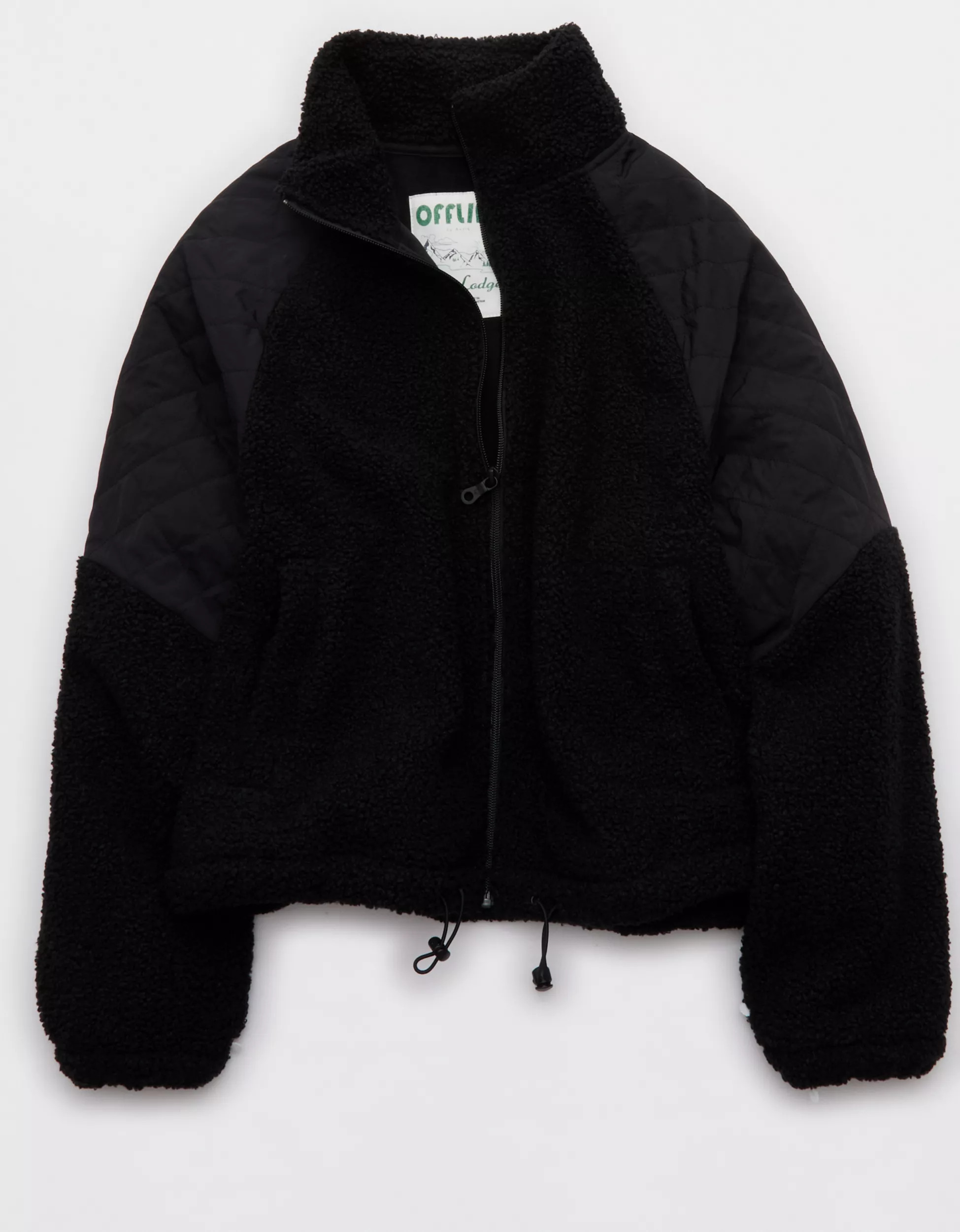 OFFLINE By Aerie Fluff Love Full Zip Jacket | American Eagle Outfitters (US & CA)