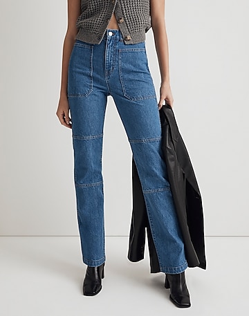 The '90s Straight Utility Jean in Lighthouse Wash | Madewell