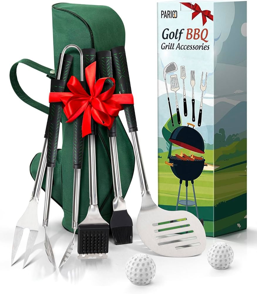 Gifts for Men Golf Grill Set - Stocking Stuffers for Adults Golf Accessories for Men BBQ Grilling... | Amazon (US)