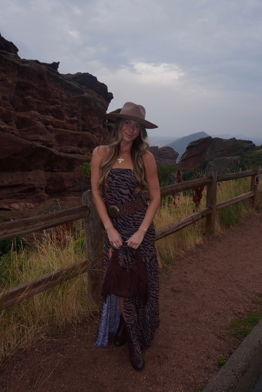 Country concert outfit !! Was obsessed with this fit , wore this for Riley green at red rocks 🤠 wearing a size small in dress ! 

#LTKFindsUnder50 #LTKU #LTKSeasonal