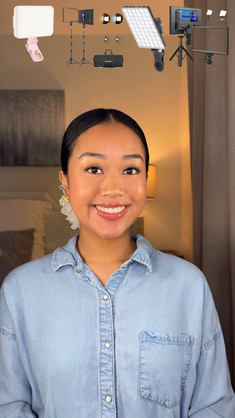 Lighting truly makes a big difference when it comes to content! Invest in your lighting 💡 and you will thank yourself later 💓