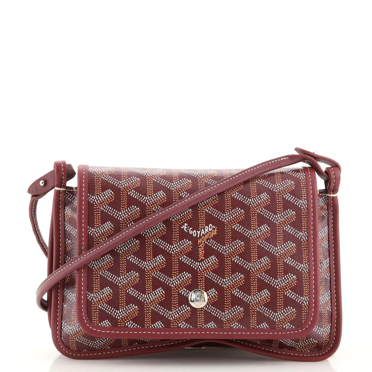 Plumet Clutch Wallet Coated Canvas | Rebag