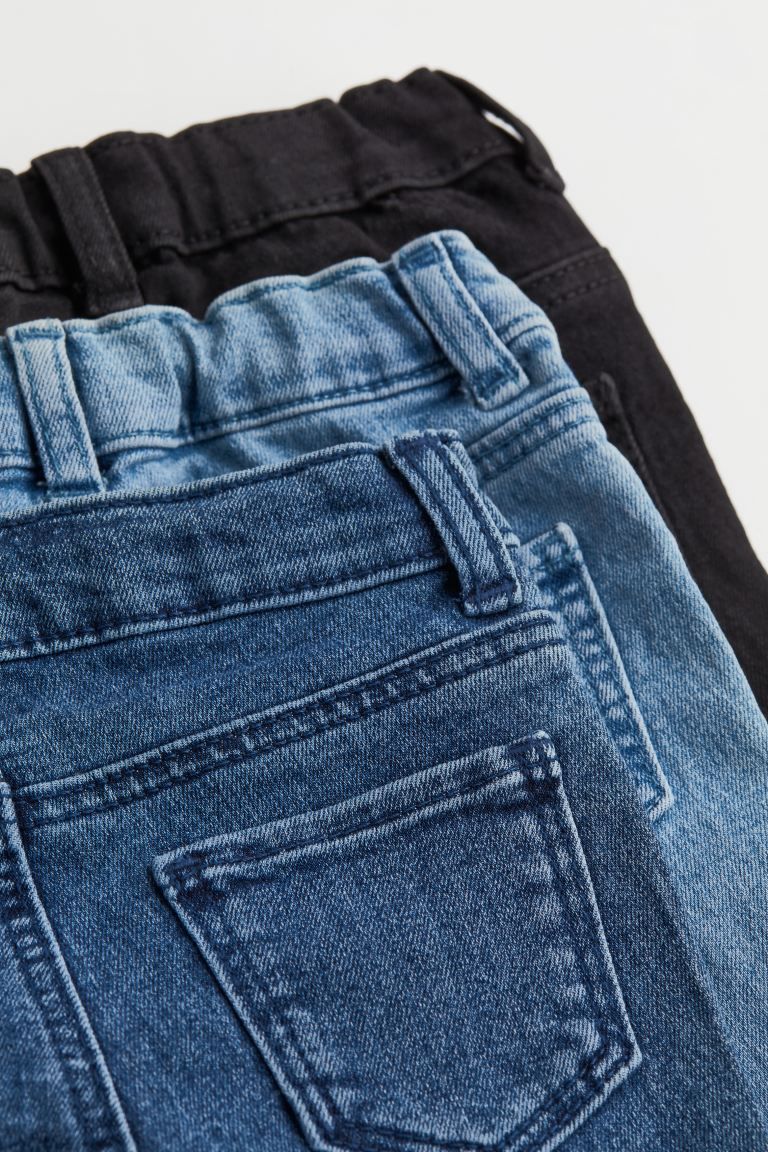 3-pack Comfort Stretch Skinny Fit Jeans | H&M (US + CA)