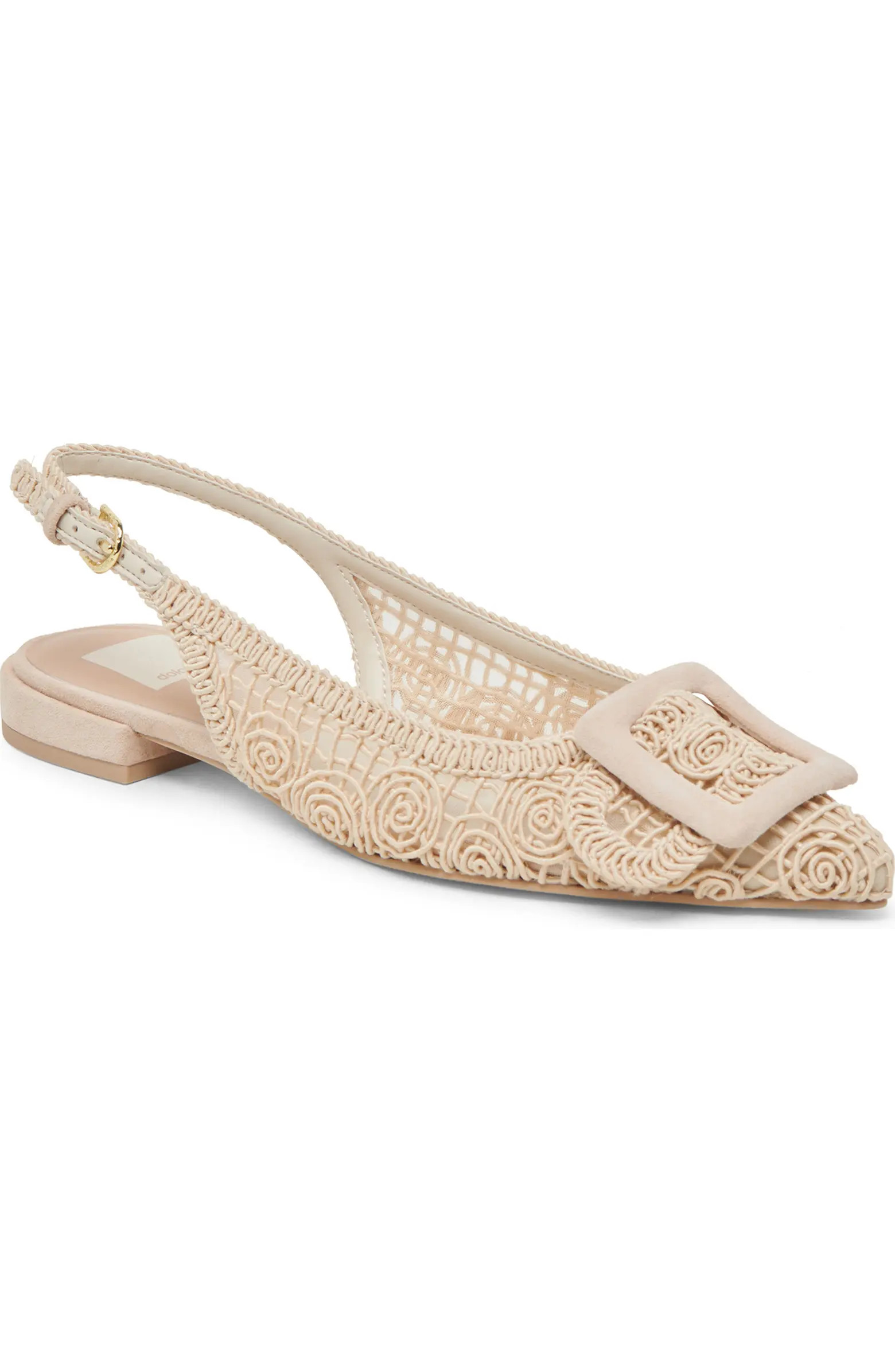 Dolce Vita Pauley Pointed Toe Slingback Flat (Women) | Nordstrom | Nordstrom