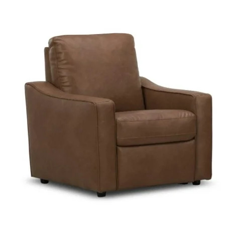 Better Homes & Gardens Allen Power Recliner, Cocoa Faux Leather | Walmart (US)