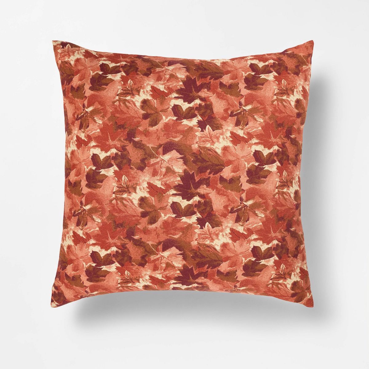 Oversized Floral Printed Square Throw Pillow - Threshold™ designed with Studio McGee | Target