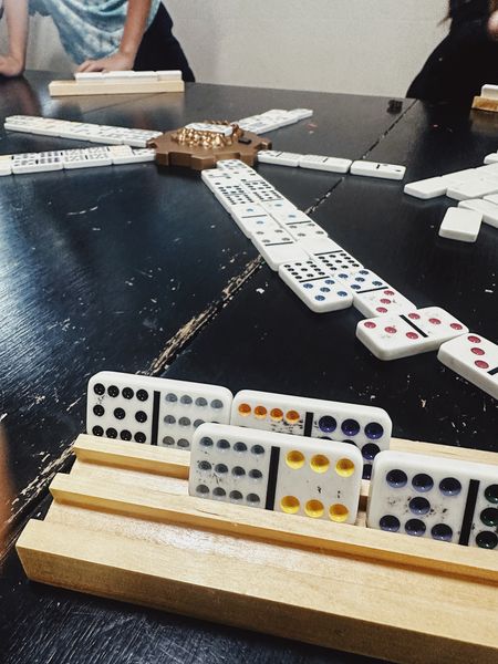 Must have family game: Mexican Train Dominos 

#LTKfindsunder50 #LTKhome #LTKfamily