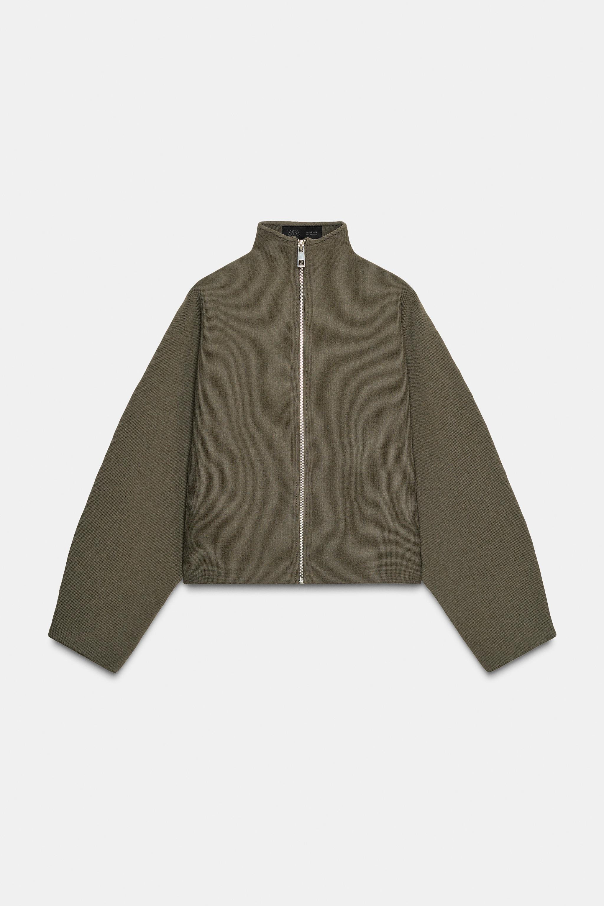KNIT ZIP-UP JACKET | Zara US