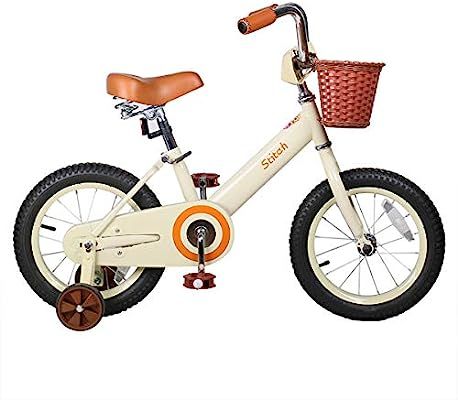 JOYSTAR 14 & 16 Inch Kids Bike with Basket & Training Wheels for 3-7 Years Old Girls & Boys (Ivor... | Amazon (US)