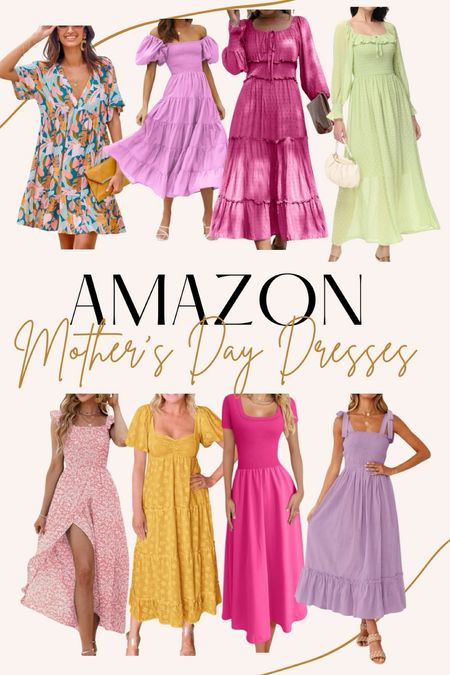Amazon dresses for Mother’s Day. 

Spring dress. Summer dress. 

#LTKfindsunder50 #LTKsalealert #LTKfindsunder100