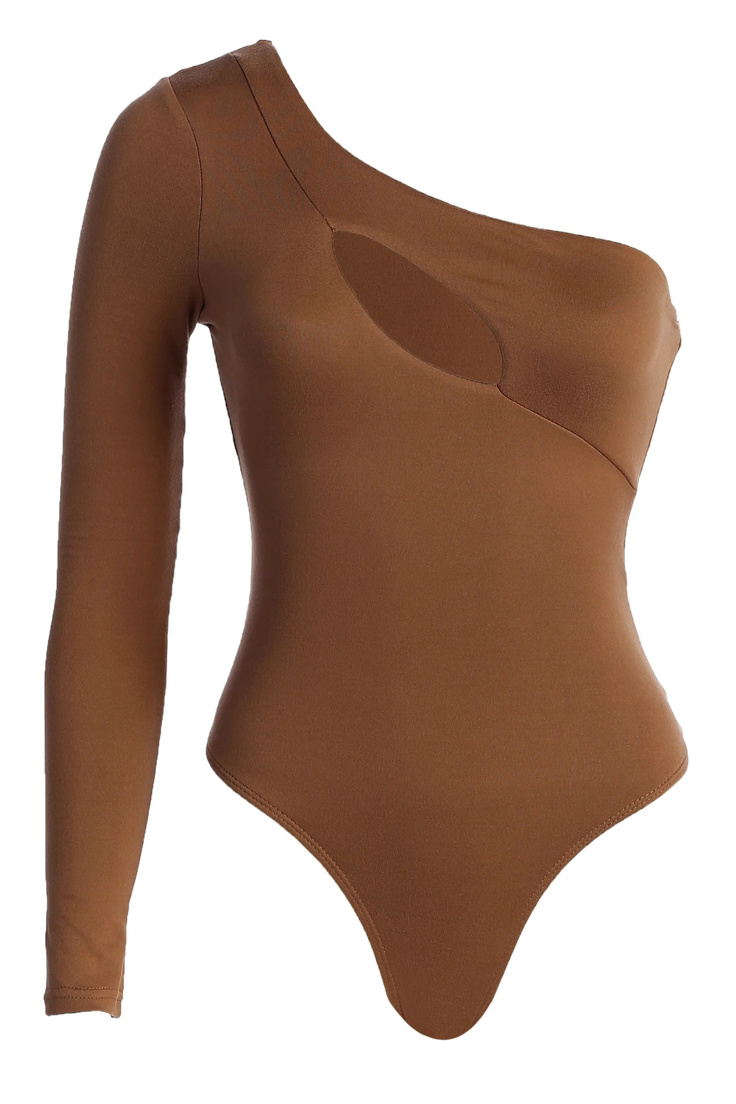 Pecan Darla Keyhole Bodysuit XXL | JLUXLABEL