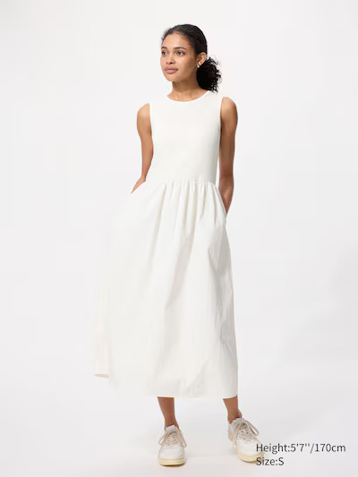 Combination Dress Sleeveless | UNIQLO (US)