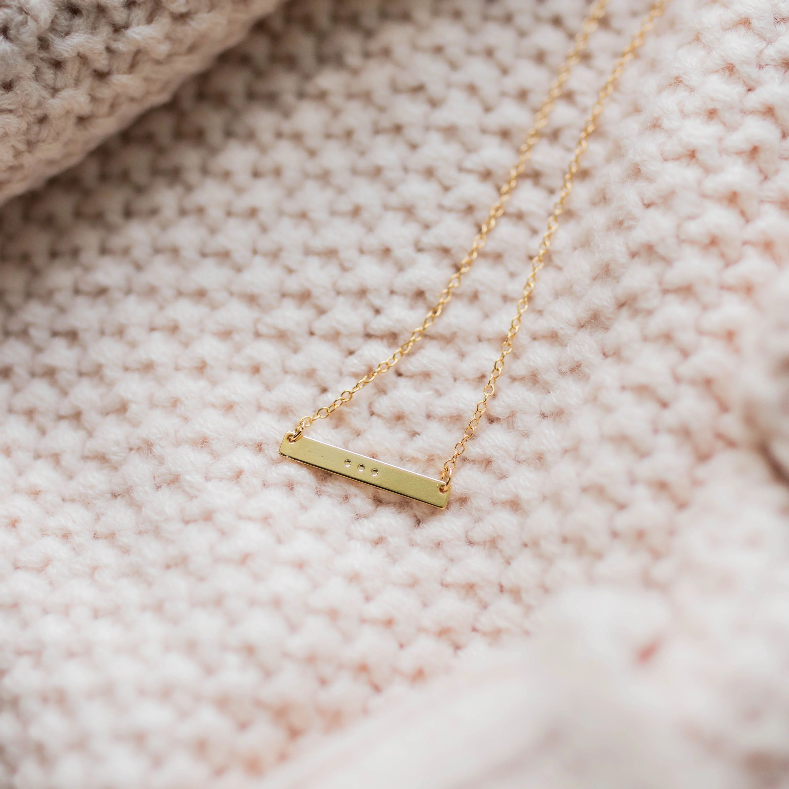 Even in the Waiting Necklace | The Daily Grace Co.