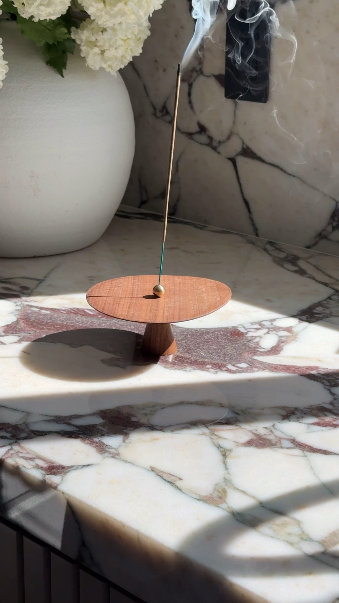 Handmade sculptural walnut incense holder

#LTKHome #LTKmomlife #LTKdayinmylife