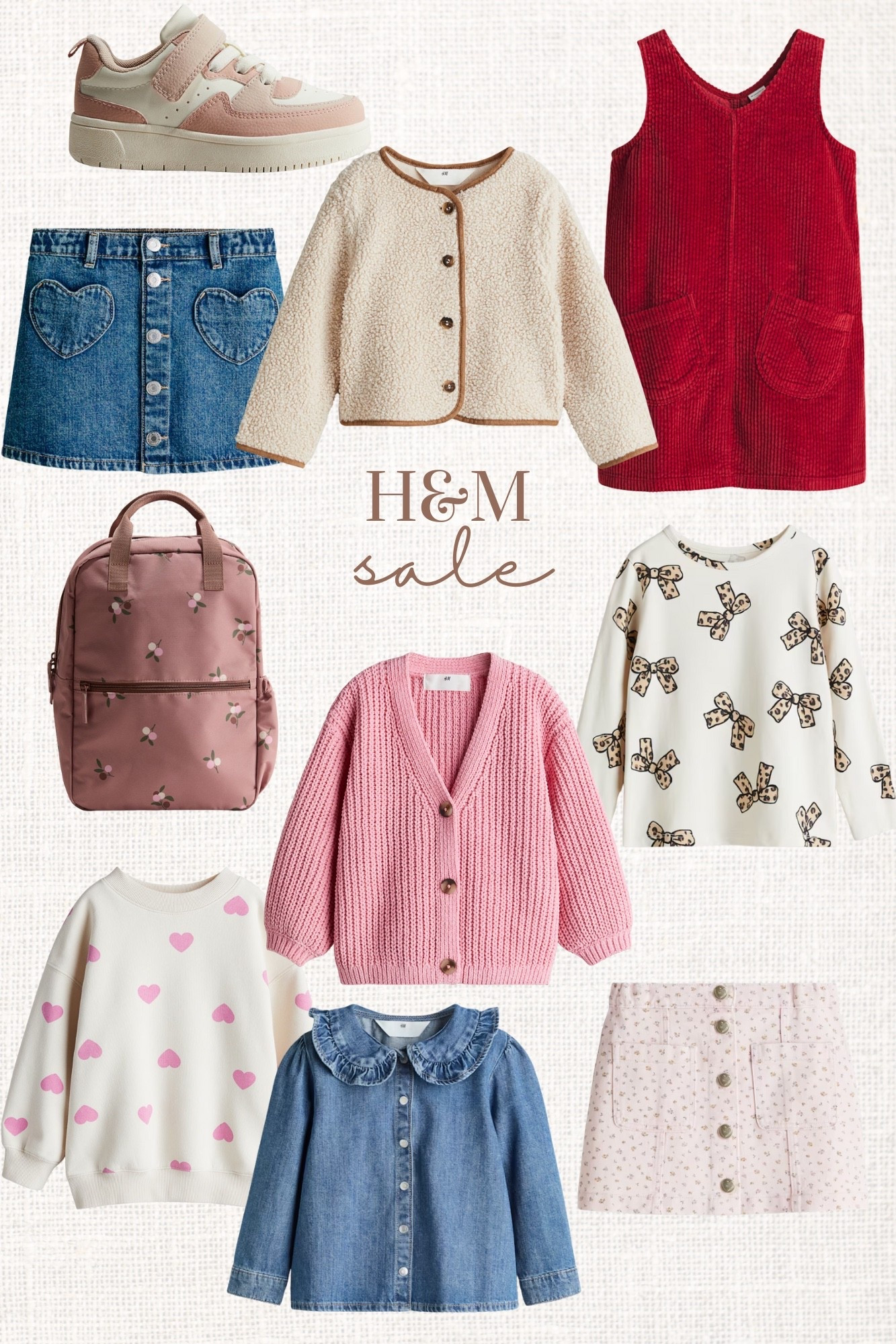 H&M sale finds for back to school.