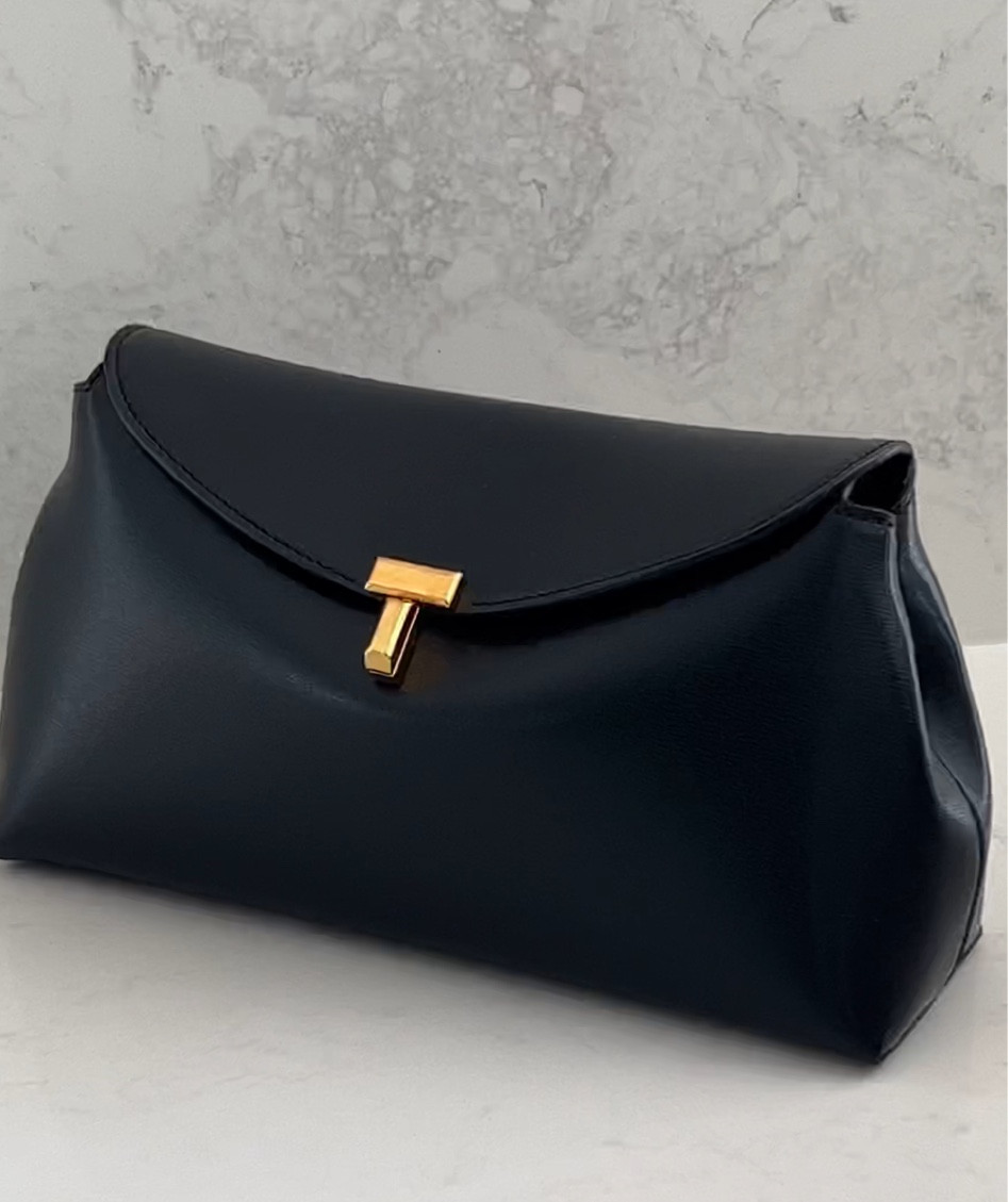 The Toteme T-Lock Leather Clutch 

#LTKSeasonal #LTKaustralia #LTKFind