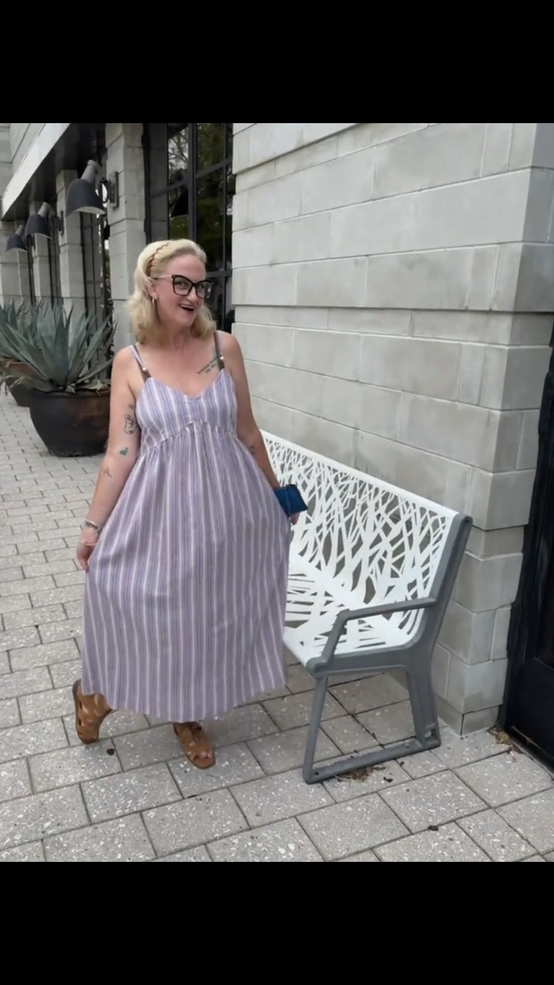 Old Navy midi sundress ftw 🌴💜

#LTKootd #LTKSeasonal #LTKMidsize