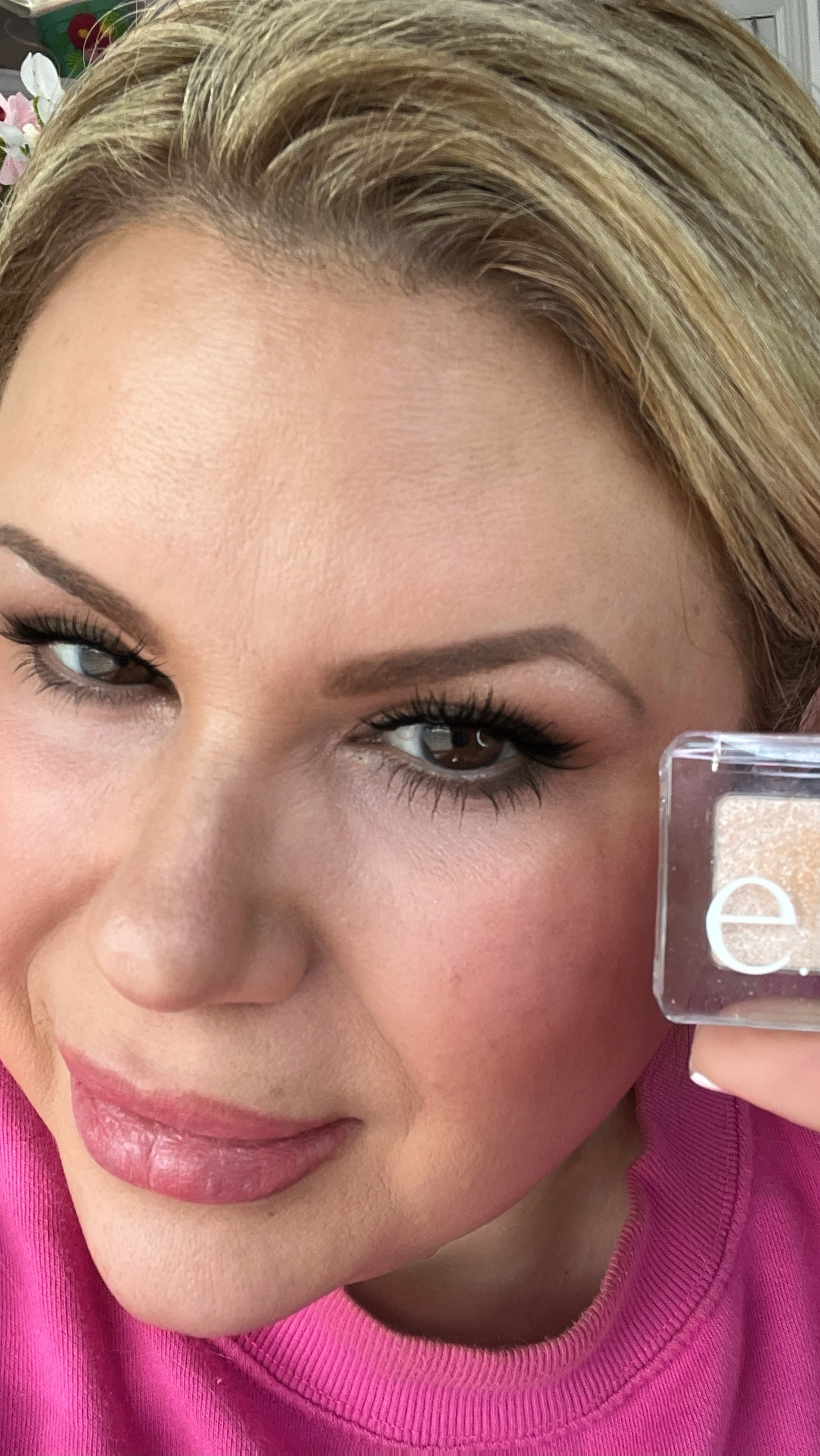 Elf’s new fine as fleck eyeshadows have the most beautiful shimmer & the white is perfect under the brow for an added lift to the eye! 

#LTKOver40 #LTKPlusSize #LTKBeauty