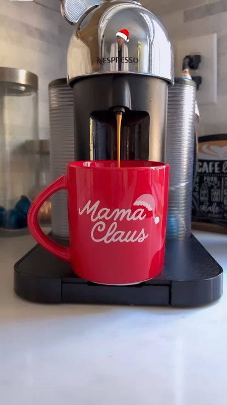 cute Christmas mug, Holiday coffee mug, Mama Claus cup, Nespresso coffee machine

#LTKGiftGuide #LTKHoliday #LTKCyberweek