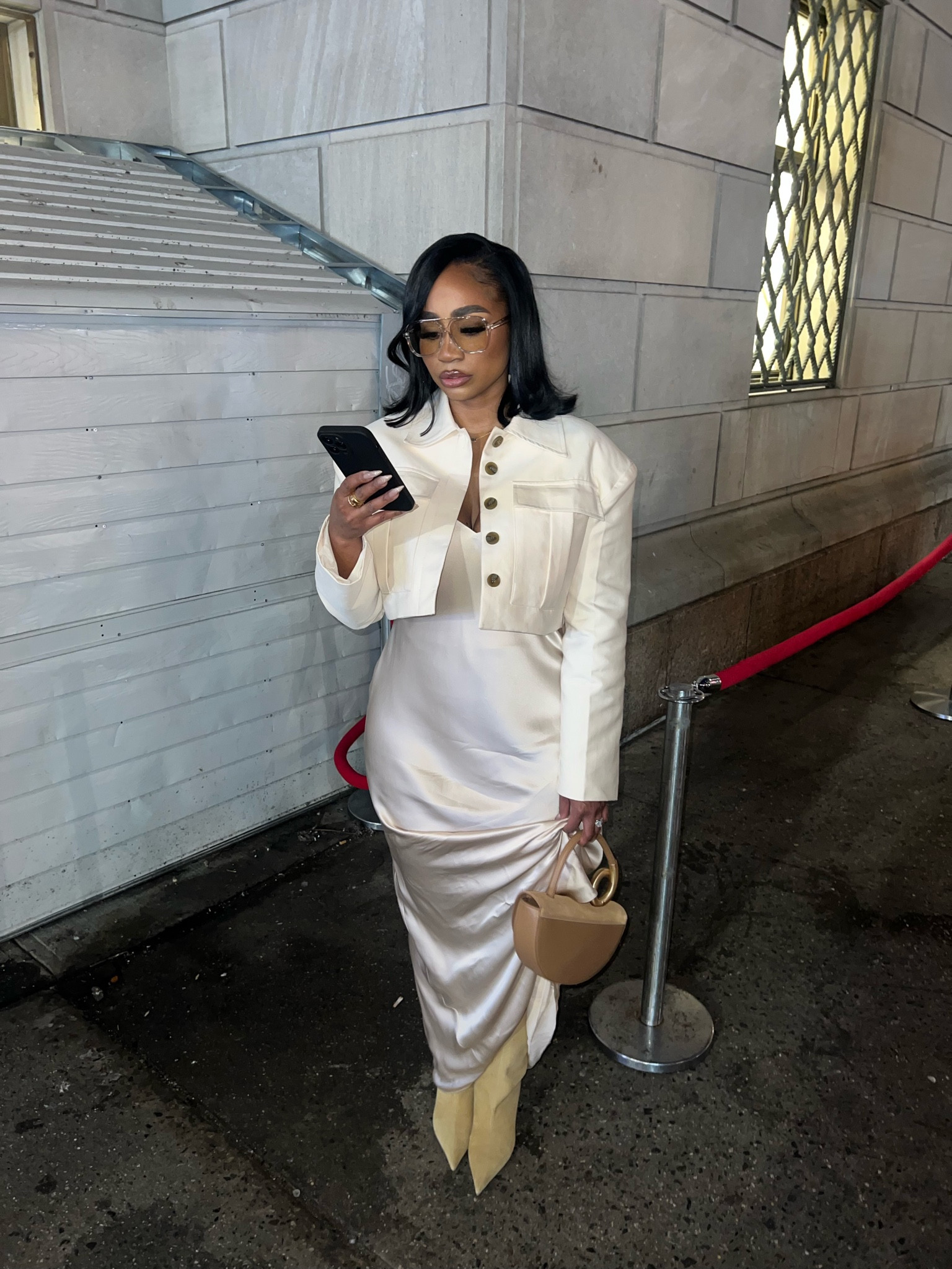 NYFW Monochromatic look! Jacket is The Frankie Shop but linked something similar!

#LTKSeasonal #LTKshoecrush #LTKstyletip