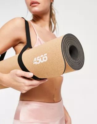ASOS 4505 yoga mat with non-slip cork and carrier strap | ASOS (Global)