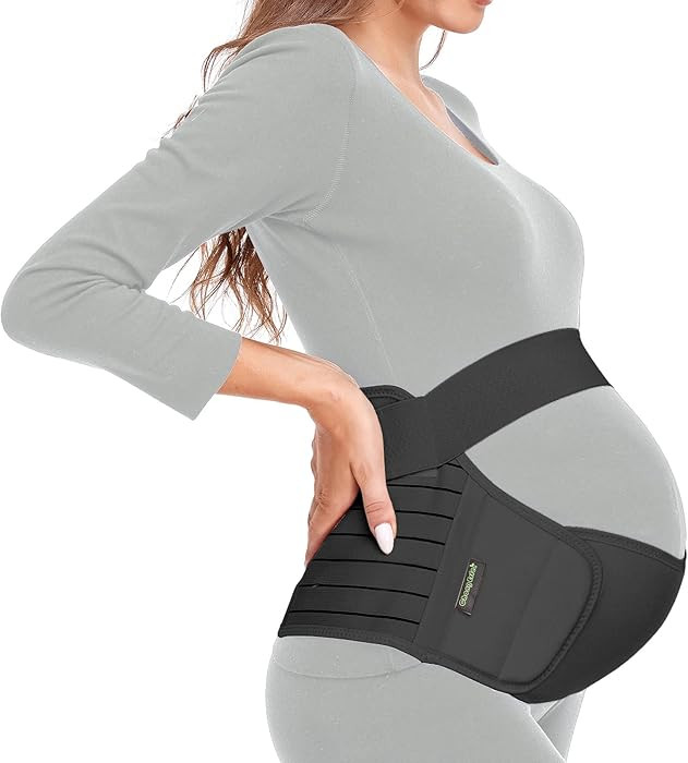 Maternity Belt, Pregnancy 3 in 1 Support Belt for Back/Pelvic/Hip Pain, Maternity Band Belly Supp... | Amazon (US)