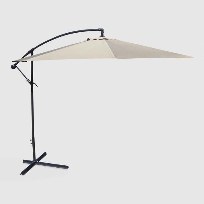 Natural Cantilever Outdoor Umbrella | World Market