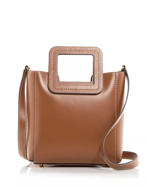 STAUD Mini Shirley Leather Crossbody  | Bloomingdale's Handbags | Bloomingdale's (US)