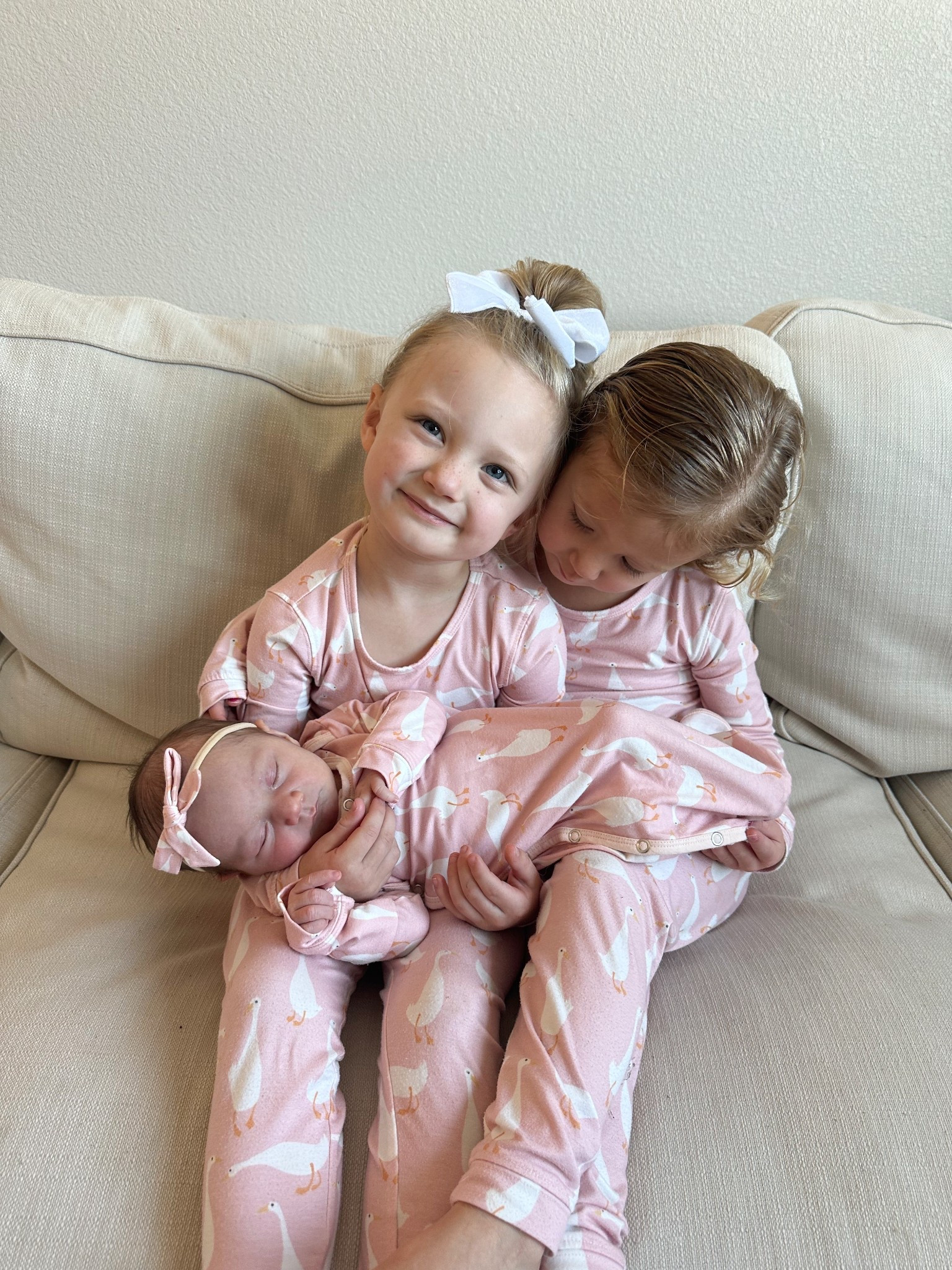 The sweetest #matchingoutfits #copperpearl #goinghomeoutfit #sisteroutfits #bamboobaby 

#LTKFamily #LTKBaby #LTKKids