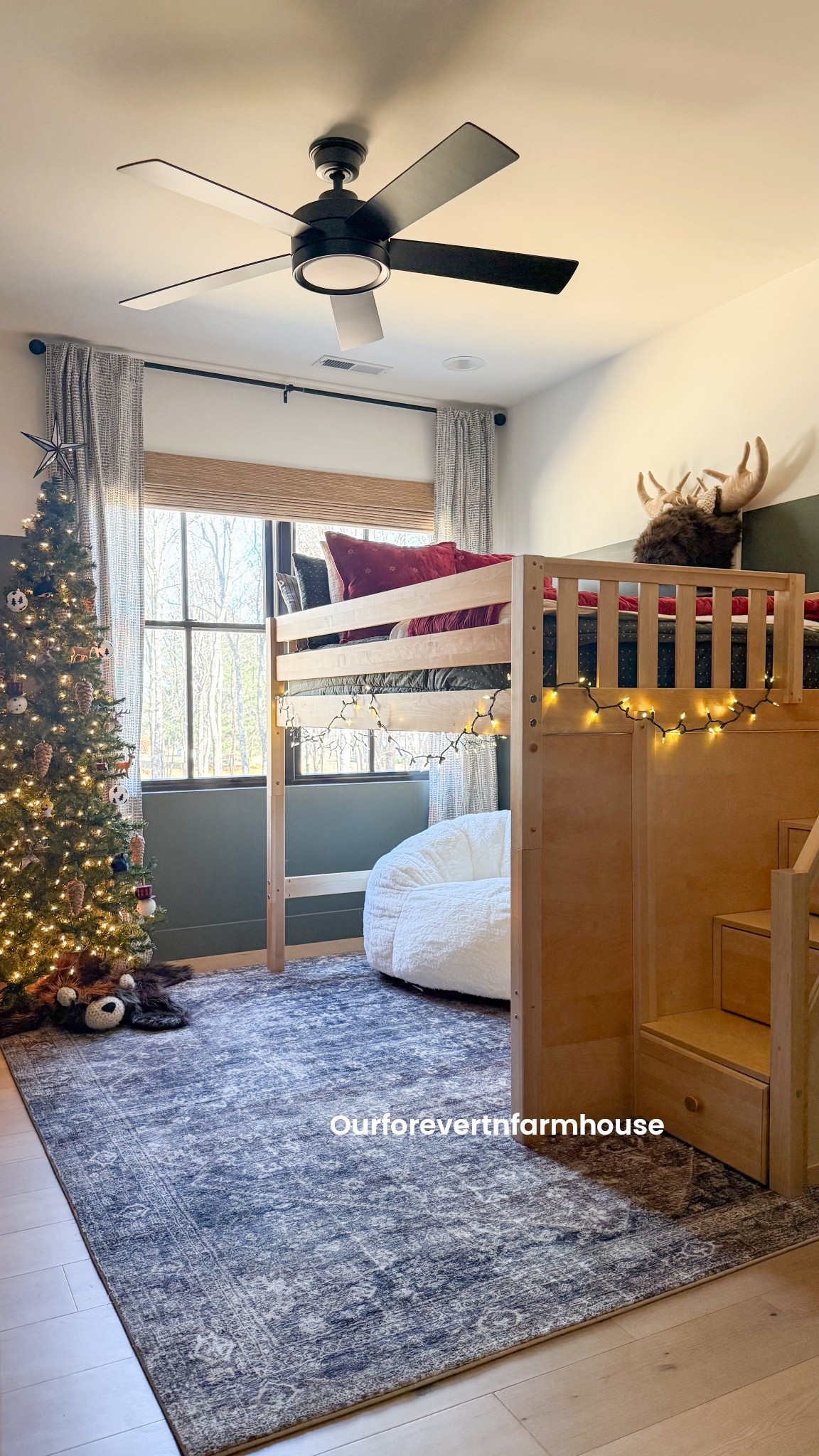 A Christmas gift they remember forever.
This Maxtrix® Kids natural birch mid loft bed with stairs has made the whole space feel so festive and cozy, and it's been such a fun little holiday upgrade.

My son has been dreaming about a bed like this, and seeing how much he loves it makes it even more special. I love that it works for where we are right now, but also grows with him long after the season ends. This is how you win Christmas.

Many different colors and configurations available and right now for the holidays you can save 20% off sitewide. 

#mymaxtrix @maxtrixkidsfurniture #holidaydecor #kidsroomdecor #loftbed
#modularfurniture #sustainableliving #giftideas #holidaymagic #christmasmorning #familyhome #cozyhome #homeinspo #holidayready

#LTKHoliday #LTKHome #LTKGiftGuide