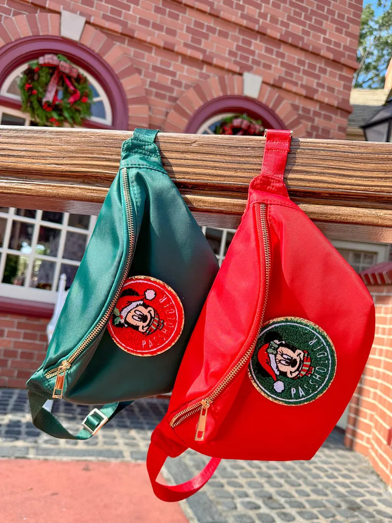 Disney Christmas Annual Passholder Fanny Pack. Christmas AP Fanny. Disney Christmas Bag. Disney C... | Etsy (US)