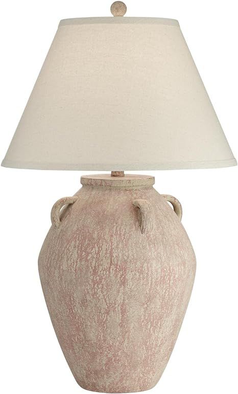 Pacific Coast Lighting 64W00 Ria Blush Terracota 1-Light 150W Table Lamp | Amazon (US)