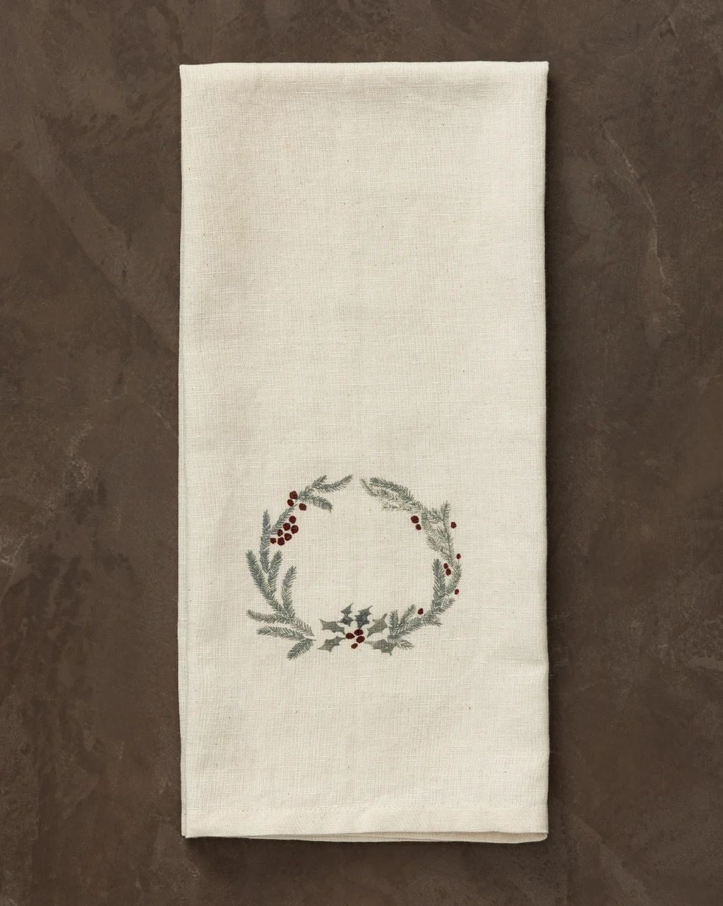 Berry Wreath Tea Towel | McGee & Co.