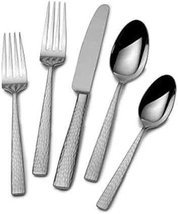 Mikasa 5204880 Oliver 20-Piece 18/10 Stainless Steel Flatware Set, Service for 4 | Amazon (US)