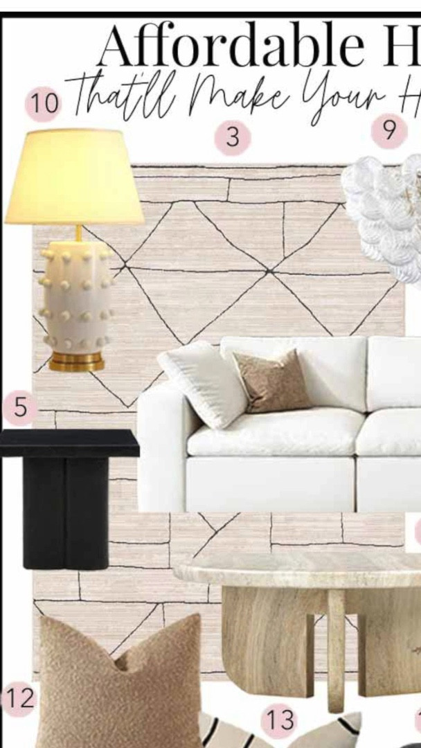 Today I’m sharing affordable home decor that’ll make your home look expensive for a fraction of the price. The best part is everything is from Amazon so you can shop the look without any guilt. I’m also going to show how I created this Neutral Living Room.

The first step to designing any space is to figure out how you want it to look and feel. For this design, I pulled inspiration from restoration hardware and High Fashion Home. Furniture stores are a great place to look for ideas. 

Normally I would start with the jumping off piece to create the color palette.
This can be artwork, an area rug, or a print.

In this design I knew I wanted a sofa inspired by the RH cloud sectional so that’s the piece I pulled first.


The price for the RH cloud sectional would be around $7500. Amazon has several options that’ll give you a similar look for way less.


#LTKHome #LTKWatchNow #LTKStyleTip