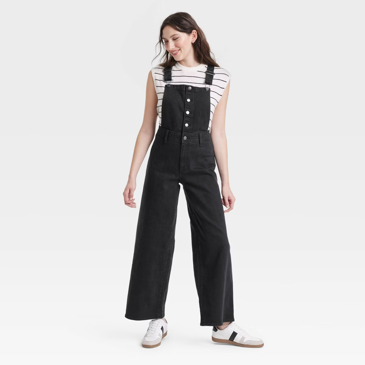 Women's Denim Sailor Overalls - Universal Thread™ | Target