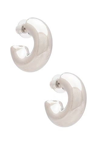 DANNIJO Hero Earrings in Silver from Revolve.com | Revolve Clothing (Global)
