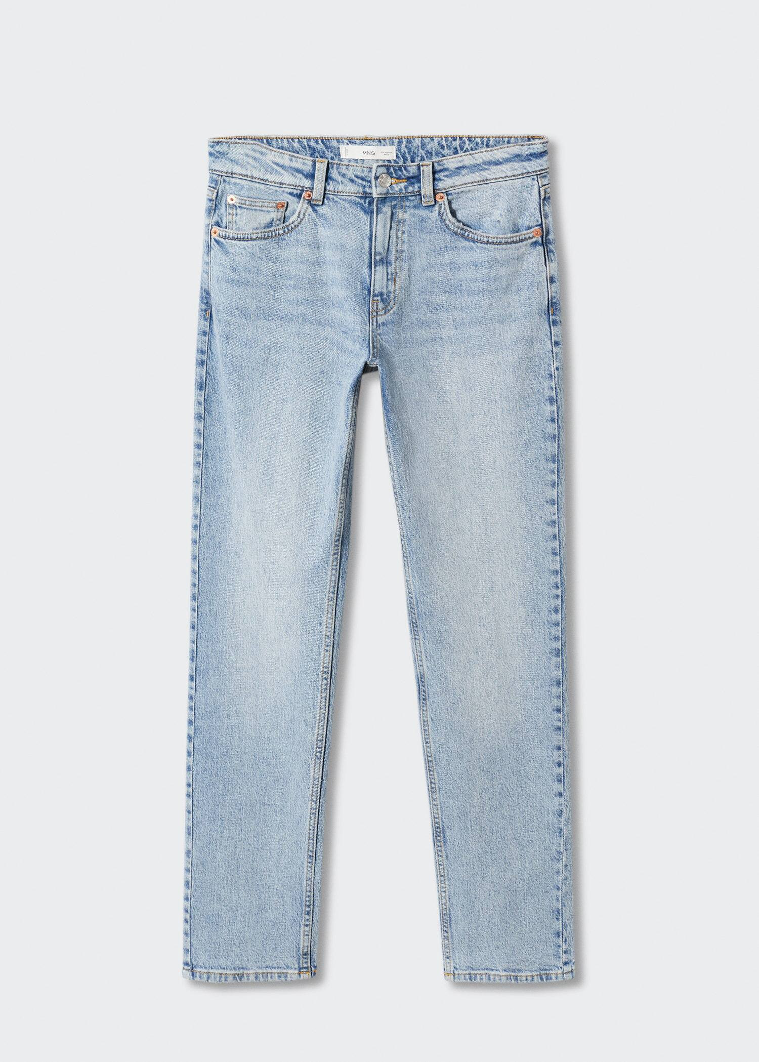 Mid-rise straight jeans -  Women | Mango United Kingdom | MANGO (UK)