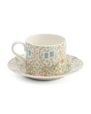 Morris And Co Teacup And Saucer Set | TJ Maxx