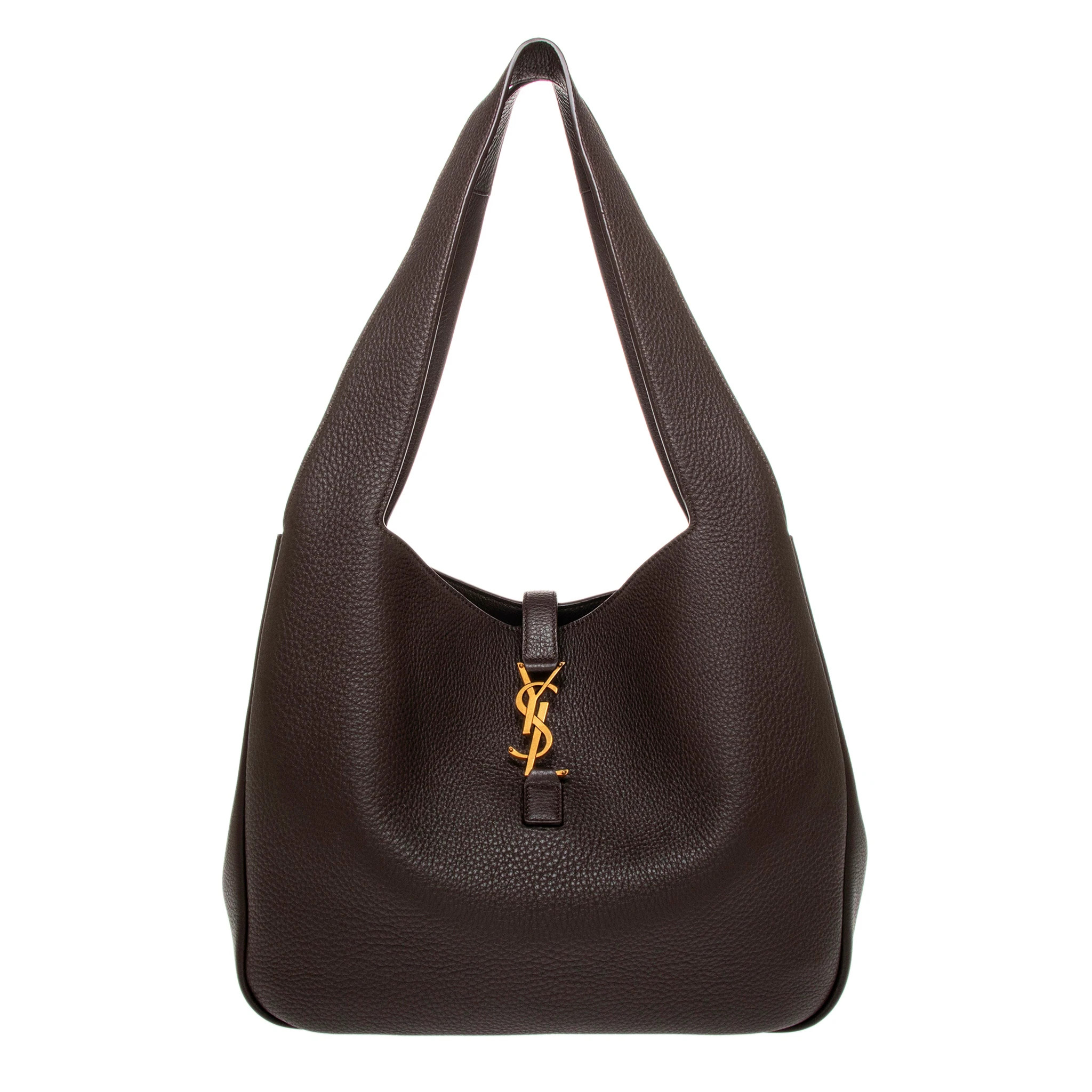 Saint Laurent Le 5 À 7 Bea Tote Bag - Dark Brown | Overstock