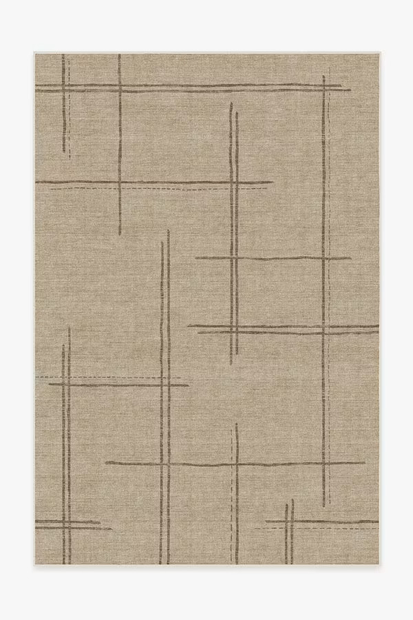 Stellan Latte Brown Rug | Ruggable
