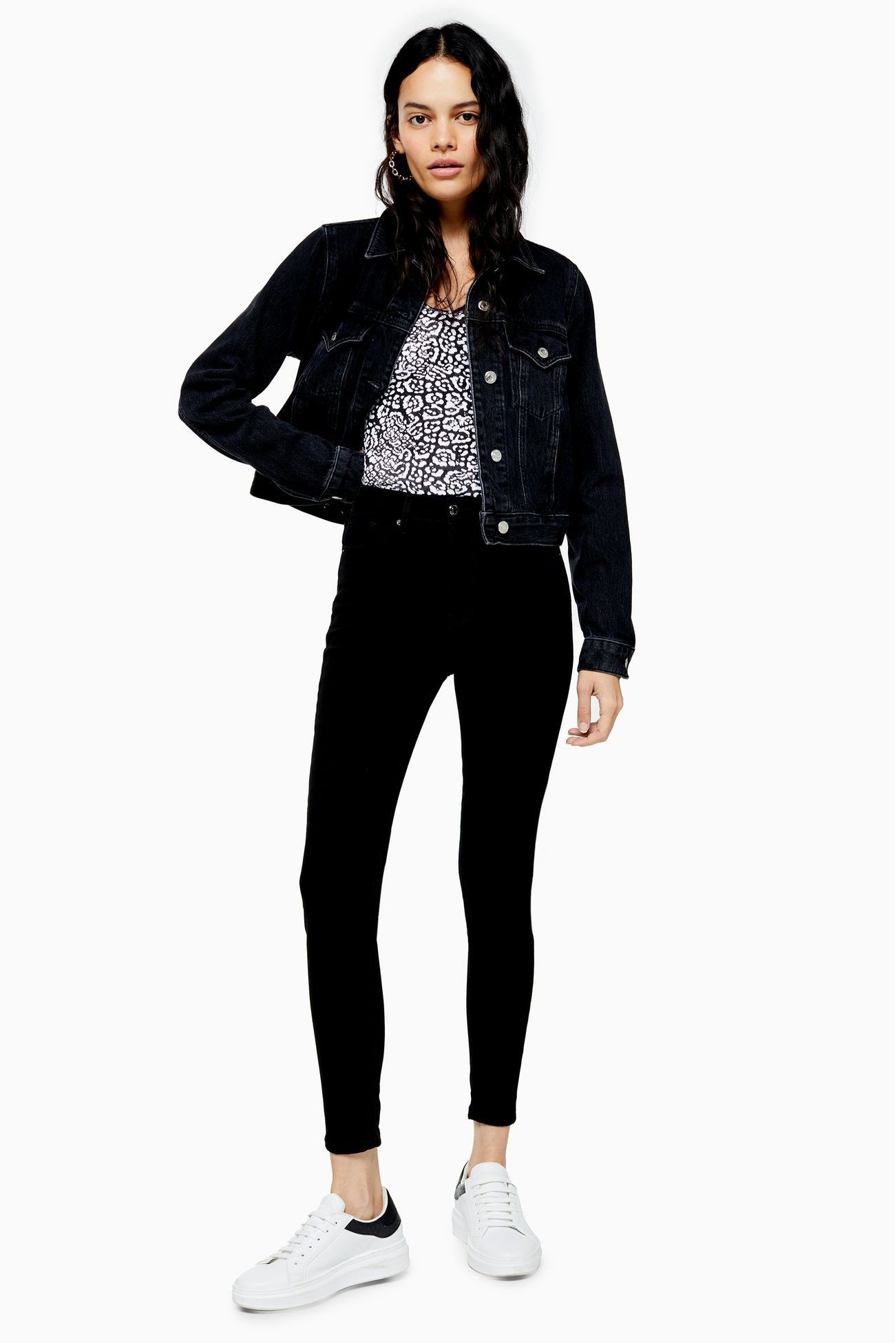 Pure Black Jamie Jeans | Topshop UK