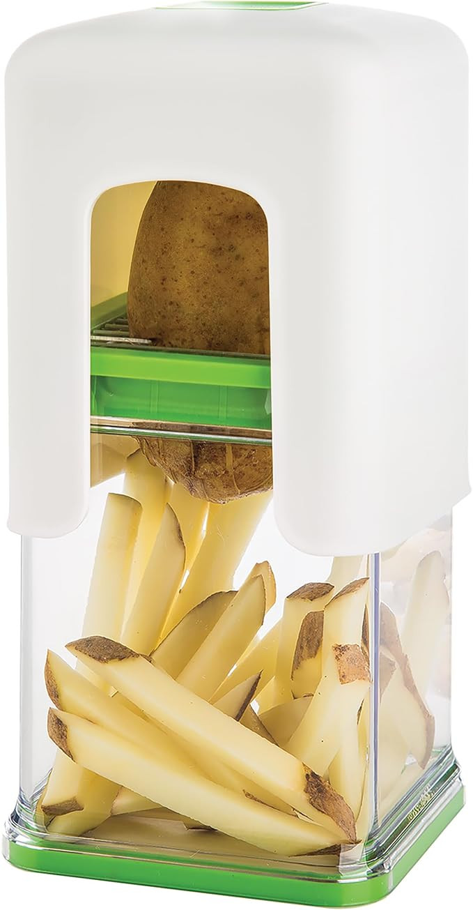 PrepWorks Tower Fry Cutter – Heavy-Duty Potato Cutter for Perfect Fries, Easy-to-Use, Stainless... | Amazon (US)