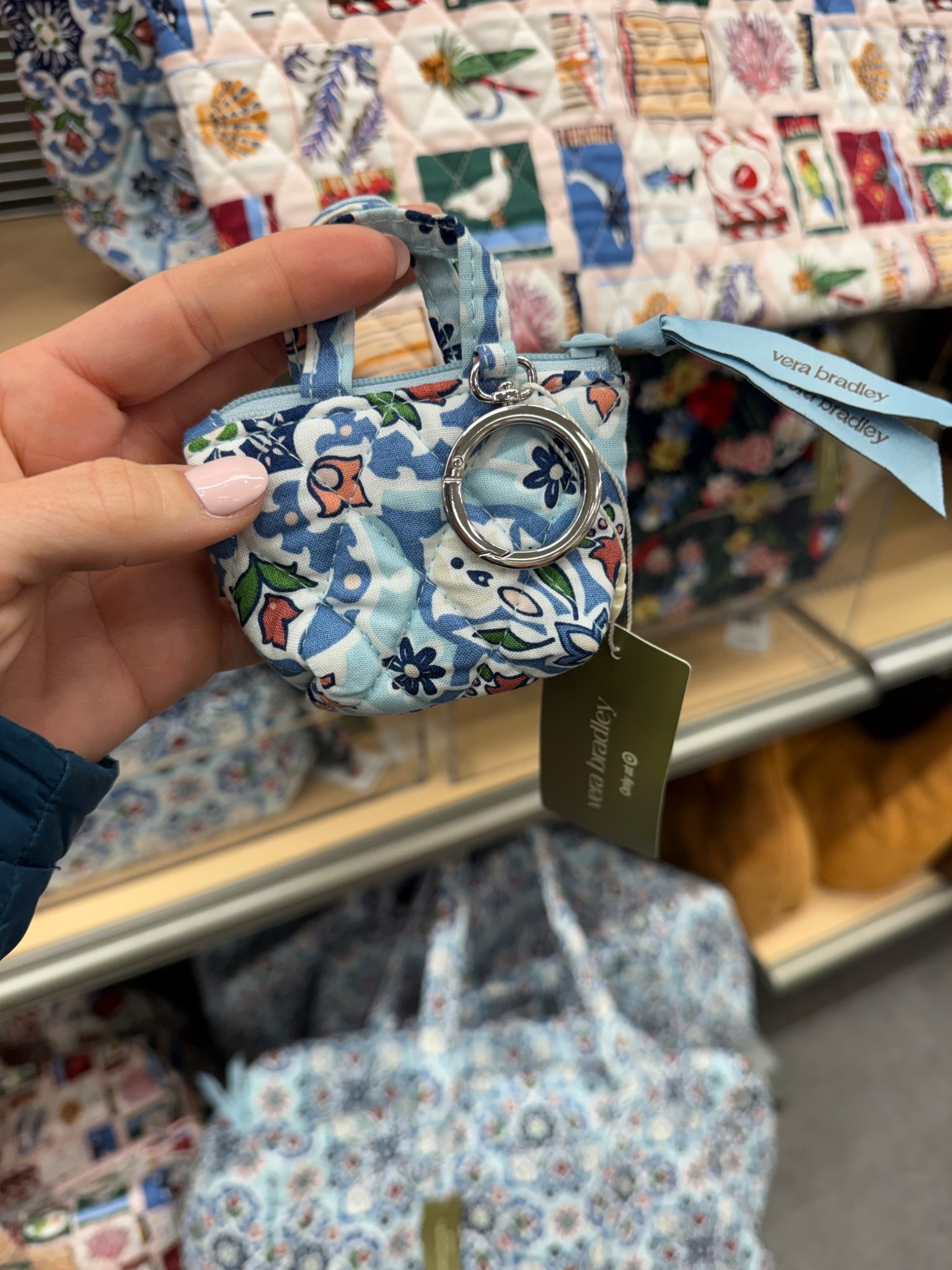 The cutest Vera Bradley keychain!

#LTKSeasonal