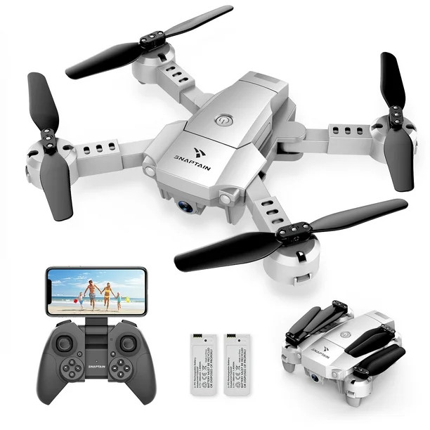 Snaptain A10 1080P Mini Foldable Drone with HD Camera FPV Wifi RC Quadcopter, Voice Control, Gest... | Walmart (US)