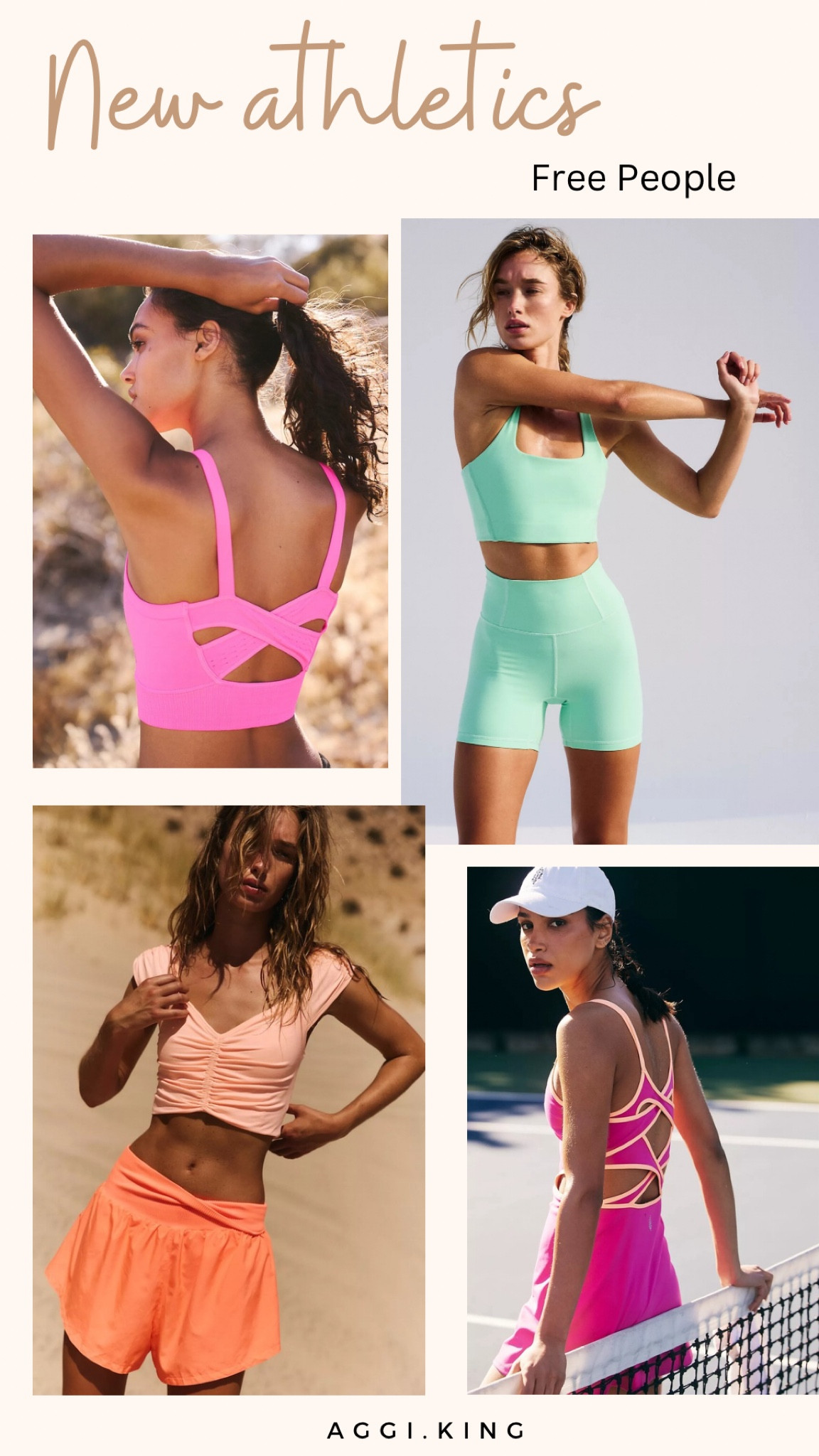 Cute athletics for summer 

#freepeople #fitness 

#LTKTravel #LTKFindsUnder100 #LTKFitness